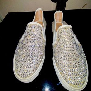 INC Rhinestone Sneakers